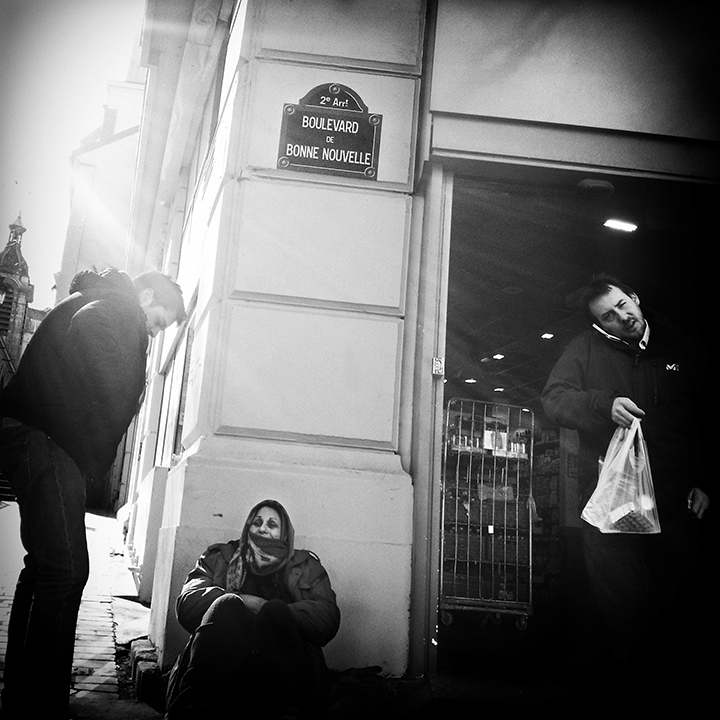 Paris - Boulevard de Bonne Nouvelle 21-02-2014 #03