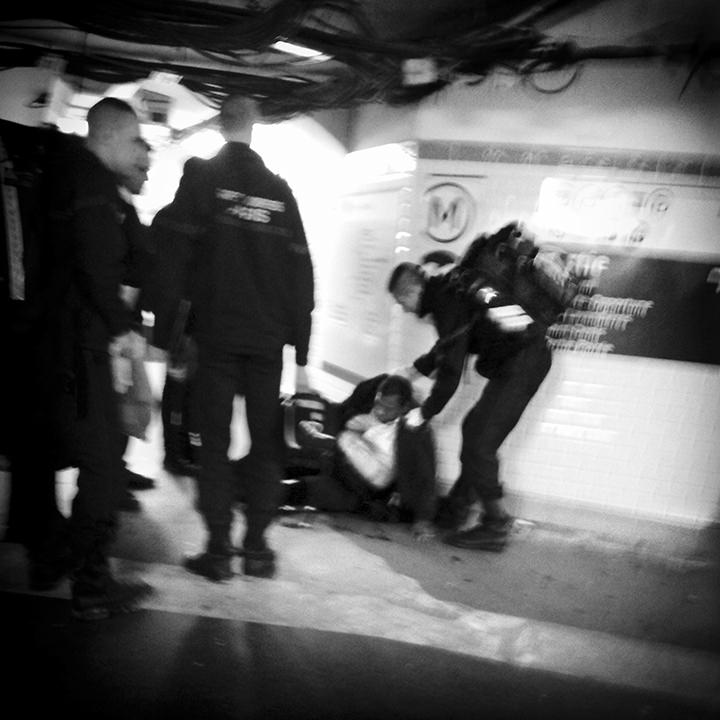 Paris - Châtelet subway station 14-02-2015 #04