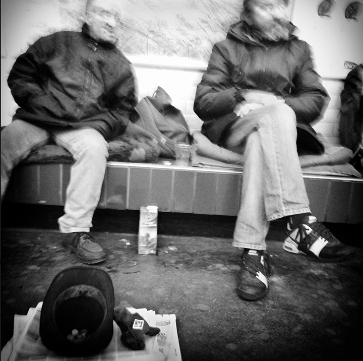 Paris - Place Monge subway station 21-12-2013 #02