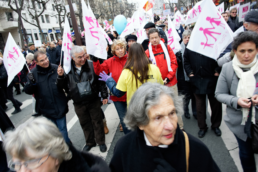 Manifestation contre le mariage pour tous - Paris - Place d&#39;Italie au Champ de Mars 13-01-2013 #-155