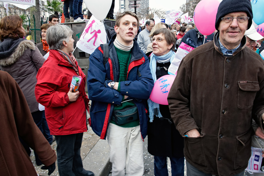 Manifestation contre le mariage pour tous - Paris - Place d&#39;Italie au Champ de Mars 13-01-2013 #-319