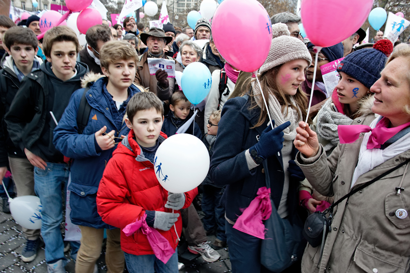 Manifestation contre le mariage pour tous - Paris - Place d&#39;Italie au Champ de Mars 13-01-2013 #-351