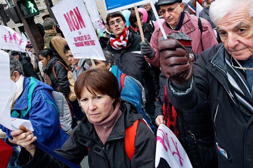 Manifestation contre le mariage pour tous - Paris - Place d&#39;Italie au Champ de Mars 13-01-2013 #-47