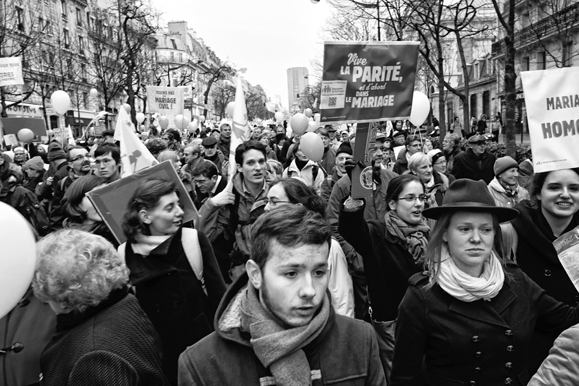 Manifestation contre le mariage pour tous - Paris - Place d&#39;Italie au Champ de Mars 13-01-2013 #-68