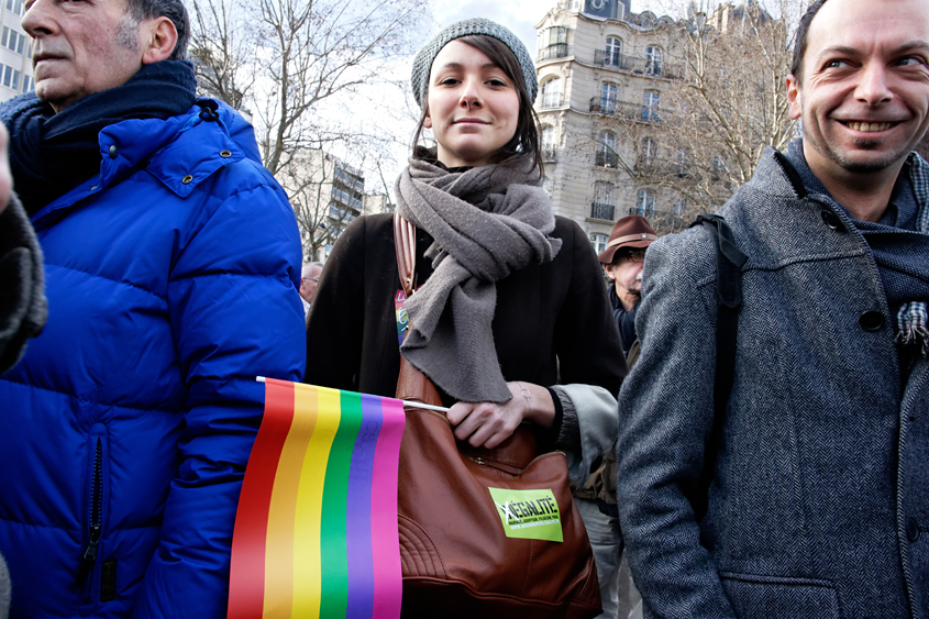 Manifestation pour le mariage pour tous - Paris - Place Denfert-Rochereau à Place de la Bastille 27-01-2013 #-131
