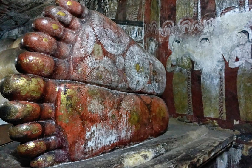 Sri-Lanka - Dambulla - Temple du rocher royal #07