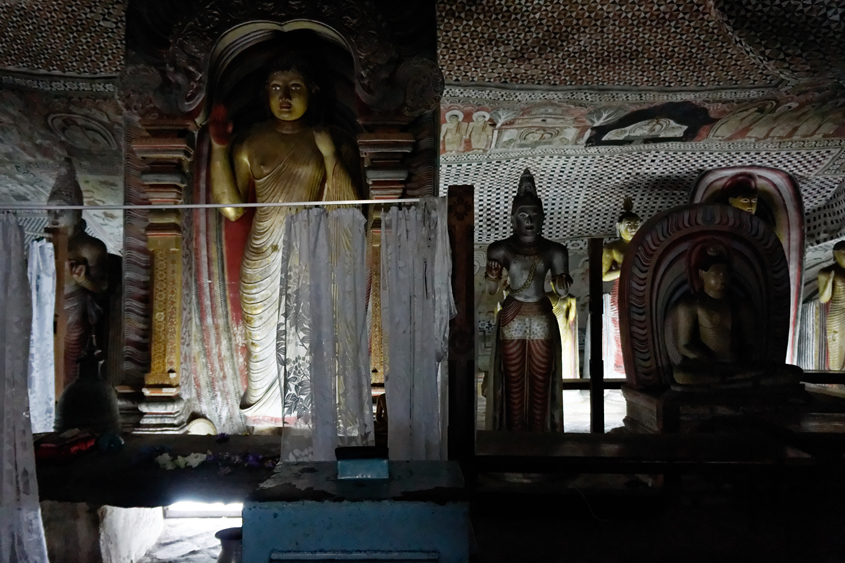 Sri-Lanka - Dambulla - Temple du rocher royal #10
