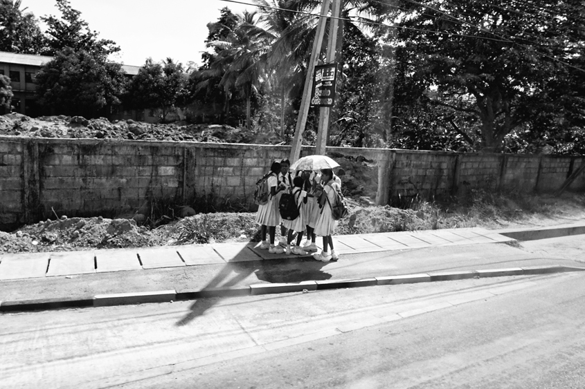 Sri-Lanka - Road between Habarana &#38; Polonnaruwa #01