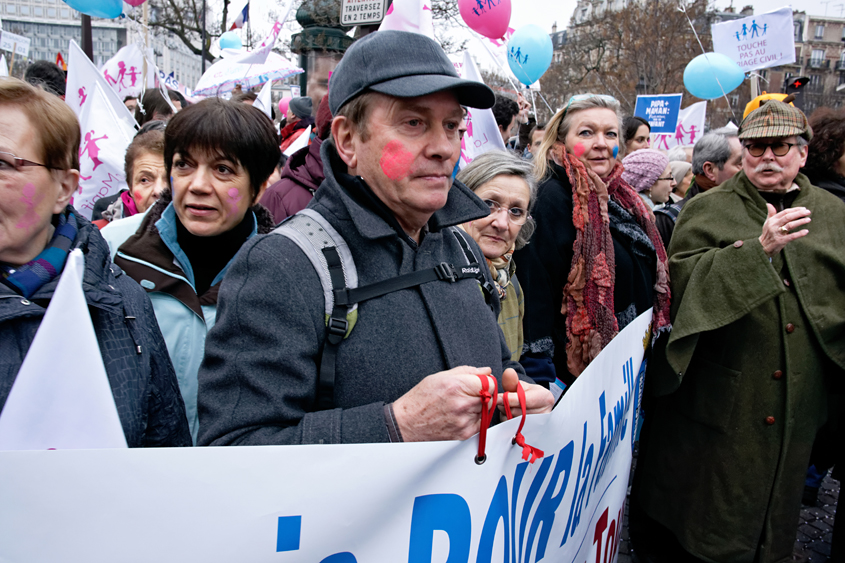 Manifestation contre le mariage pour tous - Paris - Place d&#39;Italie au Champ de Mars 13-01-2013 #-290
