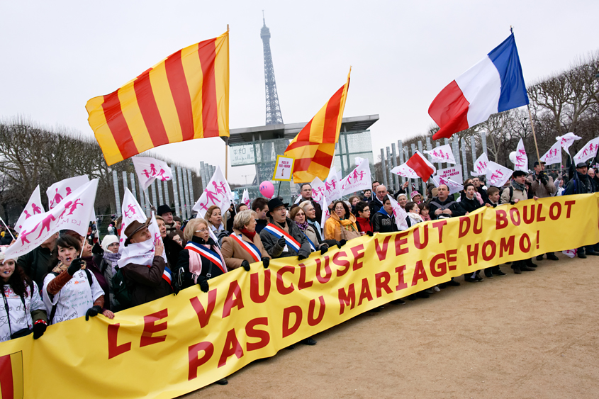 Manifestation contre le mariage pour tous - Paris - Place d&#39;Italie au Champ de Mars 13-01-2013 #-539