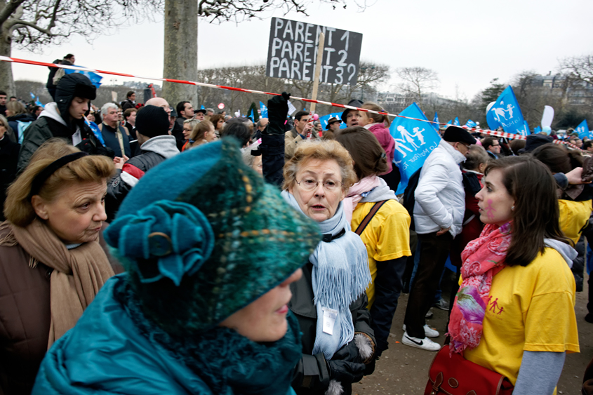 Manifestation contre le mariage pour tous - Paris - Place d&#39;Italie au Champ de Mars 13-01-2013 #-650
