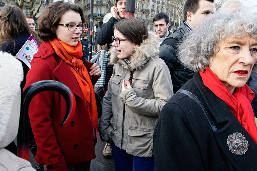 Manifestation pour le mariage pour tous - Paris - Place Denfert-Rochereau à Place de la Bastille 27-01-2013 #-126