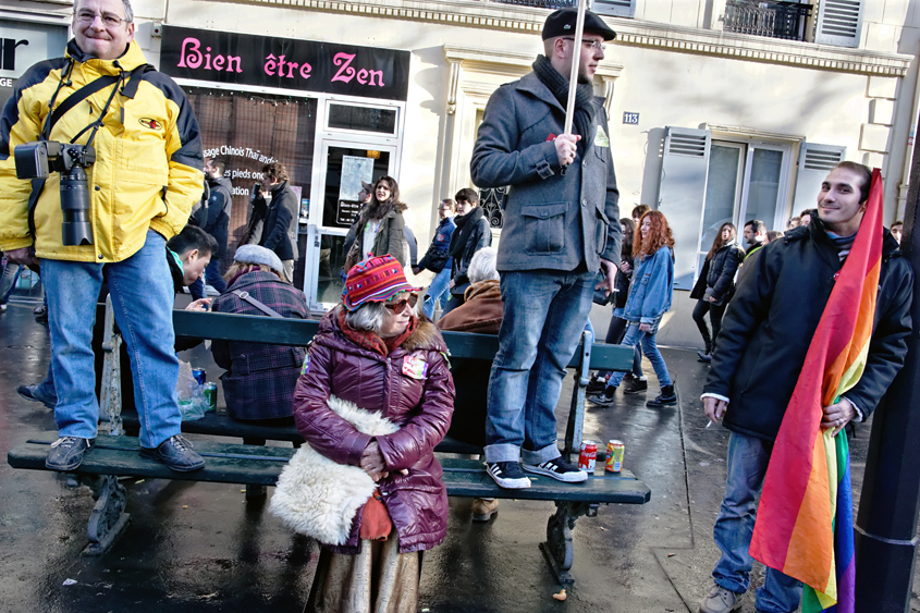 Manifestation pour le mariage pour tous - Paris - Place Denfert-Rochereau à Place de la Bastille 27-01-2013 #-397