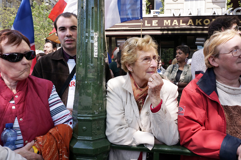 Paris - Place du Trocadéro - Rassemblement UMP 01-05-2012 #-6